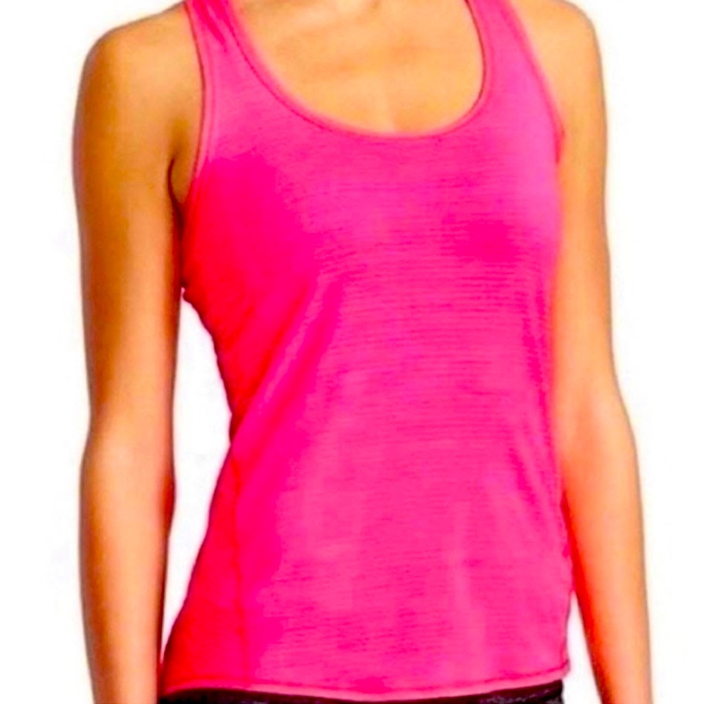 Athleta Racerback Tank Hot Pink XS